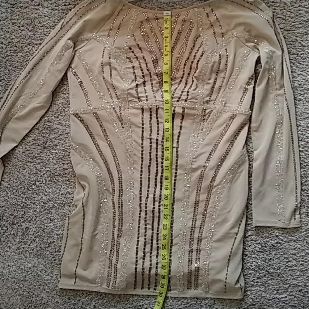 Nude sexy dress - Picture 4 of 5